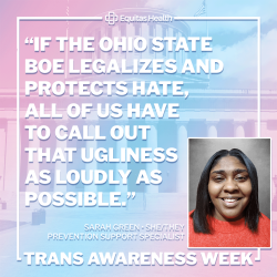 If the Ohio State BOE legalizes and protects hate, all of us have to call out that ugliness as loudly as possible."